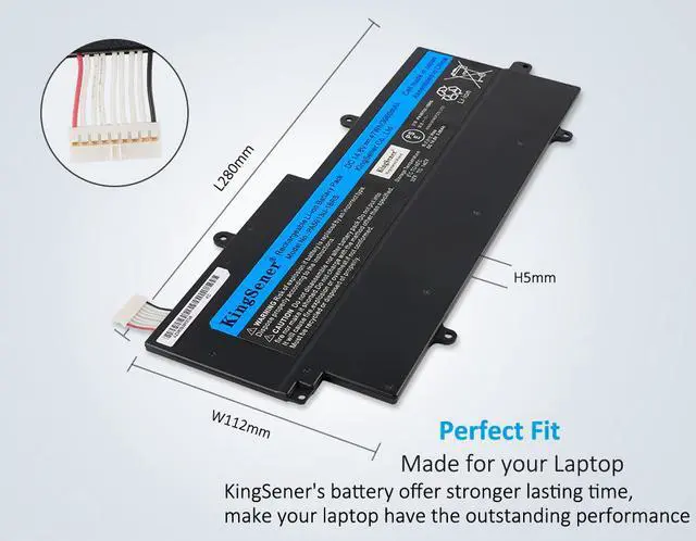 Alt view image 13 of 14 - Pa5013u-1Brs Laptop Battery For Toshiba Portege Z835 Z830 Z930 Z935 Ultrabook Pa5013u-1Brs Pa5013 Pa5013u 14.8V 3060Mah 47Wh