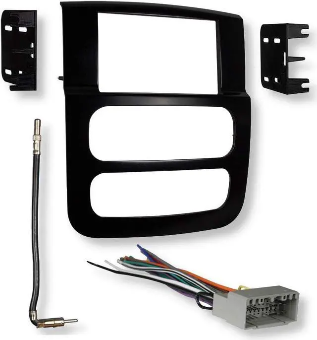 Main image of 95-6522B 2002-05 Dodge Ram Dash Kit + Non-Amp Interface + Antenna Adapter