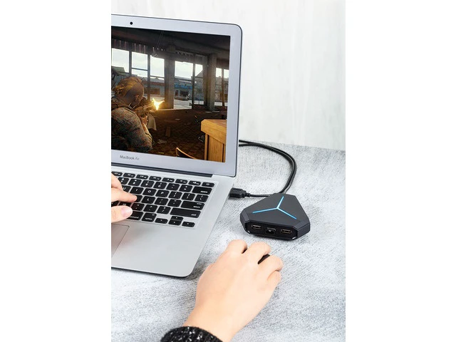 Alt view image 6 of 7 - 6 Port USB Hub, 6*USB 3.0 Splitter Adapter with Cool Light for Multi-device Desktop Laptop