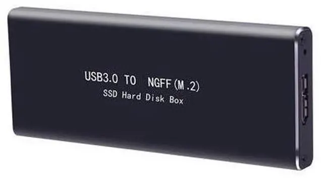 Alt view image 2 of 7 - M.2 SATA SSD to USB 3.0 External SSD Reader Converter Adapter Enclosure with UASP, Support NGFF M.2 2280 2260 2242 2230 SSD with Key B/Key B+M (M.2 NGFF to USB3.0)