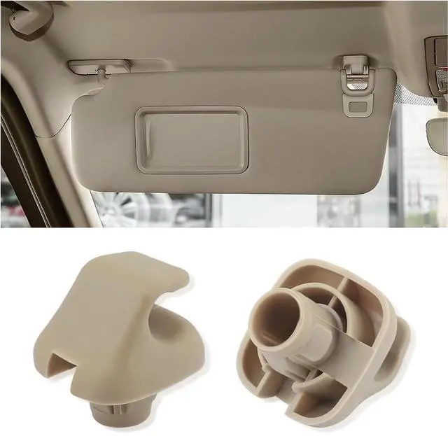 Alt view image 7 of 7 - Acaigel 2Pcs Sun Visor Bracket Hook Hanger Clip 88217S01A01Za For Honda Civic Accord Crv