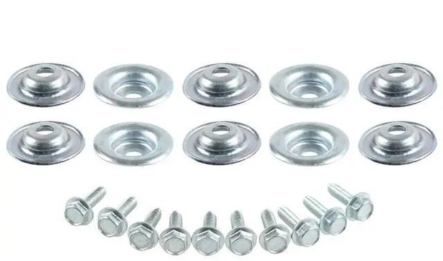 Alt view image 7 of 7 - Acaigel 10Pcs Skid Plate Washers With Bolts For Polaris Rzr 1000 900 800 570 Xp Turbo General