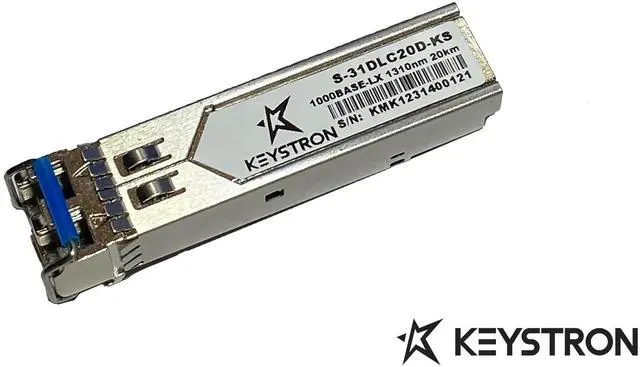 Main image of S-31DLC20D MikroTik Compatible 1000Base-LX 20KM SFP Transceiver module 1310nm