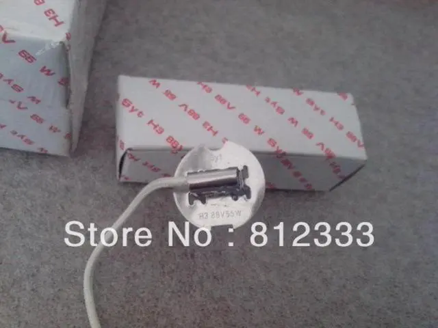 Main image of HALOGEN H3 80V 55W PK22S  LAMP BULB / EIECTRIC FORKLIFT TRUCK GOLF SIGHTSEEING CARS  STACKER  MACHINE TOOLS INDUSTRIAL EQUIPMENT