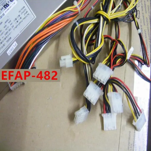 Alt view image 3 of 4 - 90% PSU For Etasis NF290D2 NF295D2 2U 480W Switching Power Supply EFAP-482