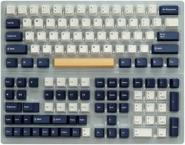 Main image of Ruth's sister Keycaps126 Keys PBT Keycap DYE-Sublimation OEM Profile English Personalized Keycaps is For MX Switch Mechanical Keyboard