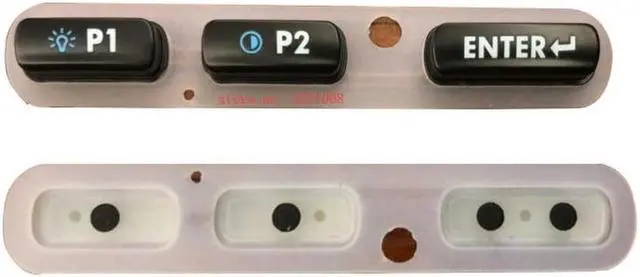 Main image of OIAGLH For WT4090, WT41N0 3-Key Rubber Keyboard Part Replacement, Bottom Keypad (P1, P2, Enter) Replacement for WT41N0