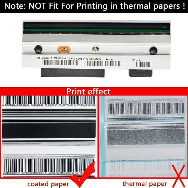 Main image of OIAGLH ZT410 Printhead For ZT410 Thermal Barcode Printer 203dpi P1058930-009 Compatible