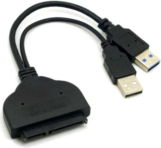 Main image of OIAGLH USB SATA Adaptor USB 3.0 untuk Micro SATA 7 + 9 16Pin Kabel Eksternal Hard Drive Converter untuk 2.5 "1.8 Inci Mikro SATA SSD /HDD