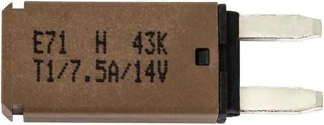 Alt view image 4 of 5 - Yassdwbn 7pcs 5-30A Circuit Breaker Blade Fuse Automatic Resetting