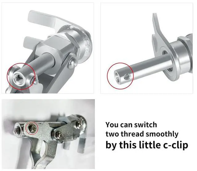 Alt view image 5 of 6 - Acaigel 66784 Stud Mount Valve Spring Compressor For All 3/8" & 7/16" Rocker Studs