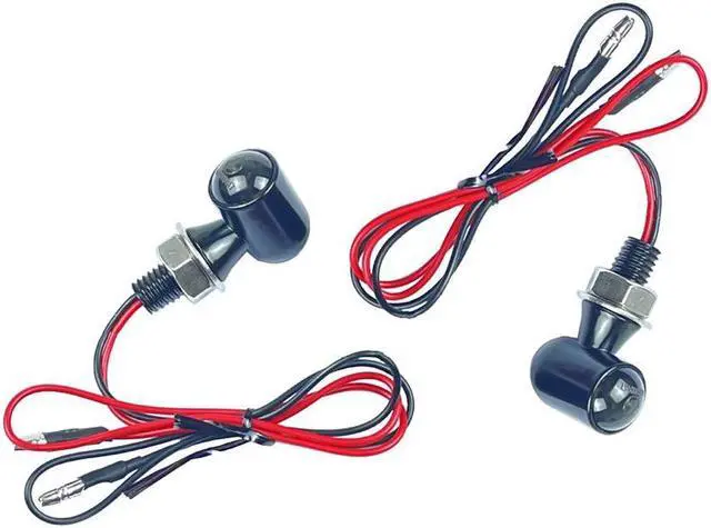 Alt view image 5 of 5 - Paiying New Motorcycle Turn Signal Amber Light Blinker Smoke For Most Motorcycle