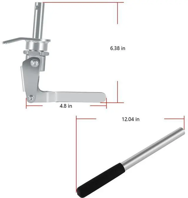 Alt view image 2 of 6 - Acaigel 66784 Stud Mount Valve Spring Compressor For All 3/8" & 7/16" Rocker Studs
