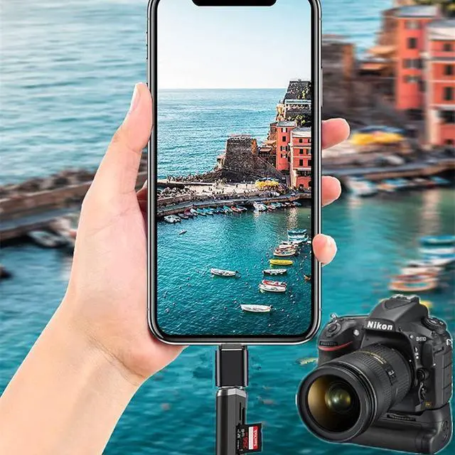 Alt view image 7 of 7 - ( MFi Certified)Lightning Male to USB3.0 Female Adapter OTG Cable 2 Pack Portable USB Camera Adapter OTG Data Sync Cable for iPhone13/12/11/Xr/X/XS/8/7/Card Reader/Flash Drive/Mouse/MIDI Keyboard