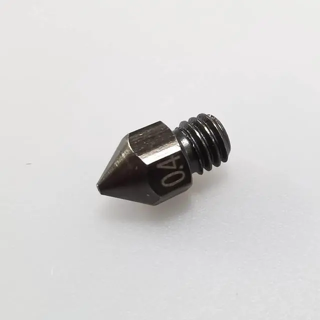 Alt view image 7 of 7 - MK8 Nozzles Hardened Steel 3D Printer Extruders Nozzles 0.4mm/ 1.75 mm High Temperature Wear Resistant Compatible with DIY Tools and A Ten-Grid Parts Box for CR-8/ CR-10/ Ender 3/ Ender 3S /5/6