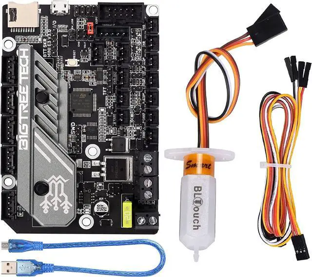 Main image of BIGTREETECH SKR Mini E3 V3.0 Control Board 32Bit Silent Board, New Upgrade 3D Printer Parts for Ender 3, Ender3 Pro, Ender 3 V2 (with BLTouch & 80cm Extension Cable)