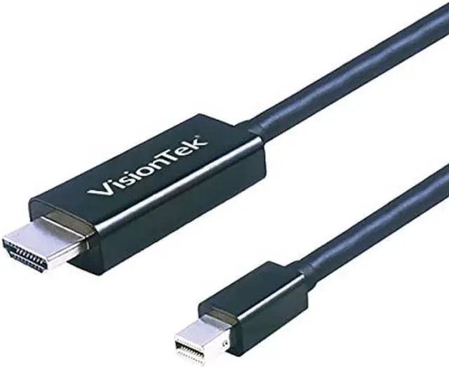 Main image of VisionTek Mini DisplayPort to HDMI 2.0 (M/M) Active Cable - 6 feet, Supports 4K @60Hz (901215)