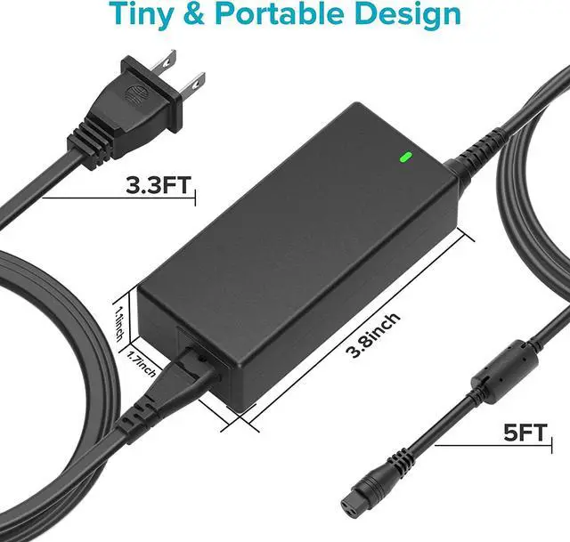 Alt view image 7 of 7 - Universal Laptop Charger 90W AC Adapter for HP Dell Gateway Toshiba Lenovo Acer ASUS Samsung Sony Ultrabook Chromebook DC Output 12V 16V 18.5V 19V 19.5V 20V Power Supply Cord with 17 tips