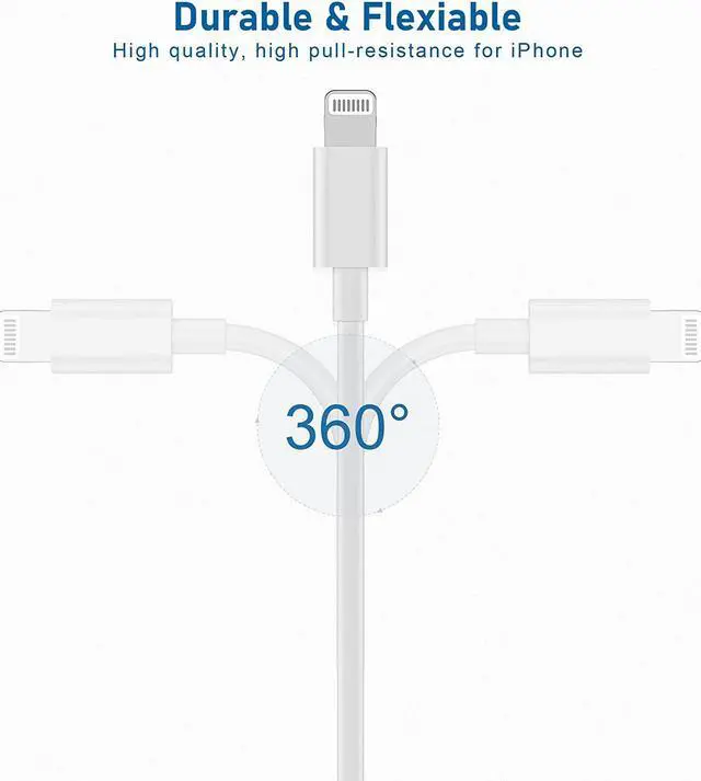Alt view image 5 of 7 - USB C to Lightning Cable 4Pack 3FT Type C Charger Fast Charging Cord Compatible for  iPhone 14/14 Pro/14Pro Max/13/13 Pro/12/12 Pro/11/11 Pro/XR/XS/X/8/8 Plus/iPad MFi Certified