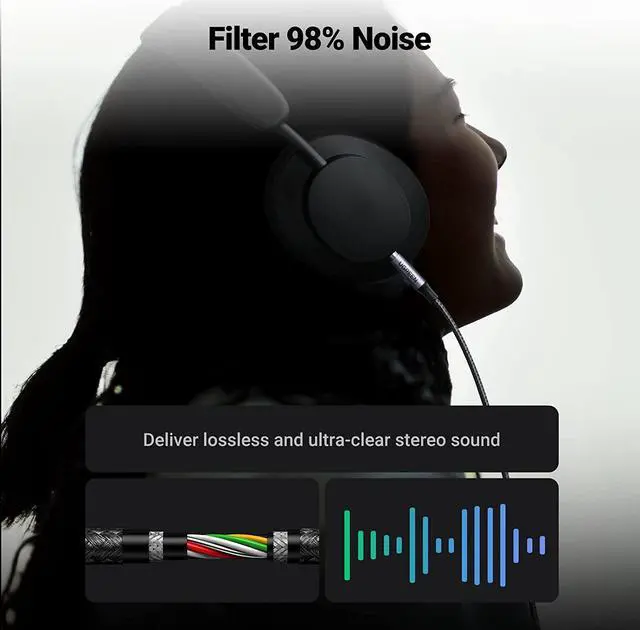 Alt view image 5 of 7 - Aux Cord for iPhone Aux to Lightning Cable for Car Adapter MFi Certified Lightning 3.5mm Headphone Male Audio Jack Compatible with iPhone 14 Pro Max/13 12 11 Pro Max/12 11 XR SE/8 Plus 3.3FT