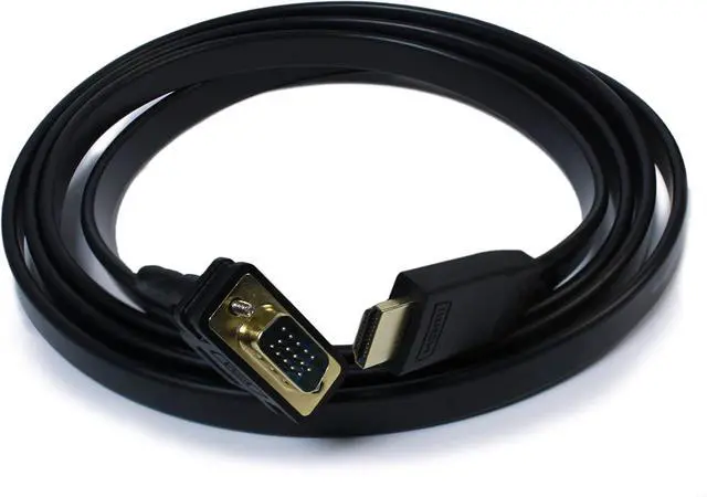 Main image of HDMI to VGA Adapter Driverless 6 Foot (1.8 Meter) Converter Cable Supporting Up to 1920 x 1080 (60Hz)