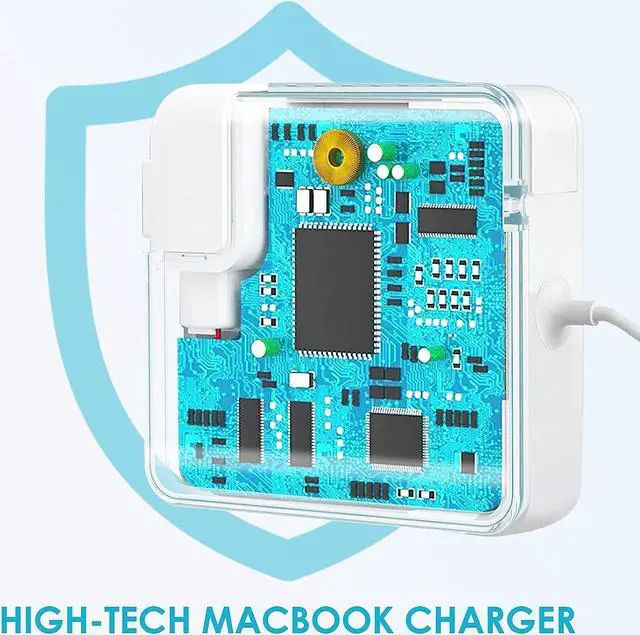 Alt view image 5 of 7 - 85W Mac Book Pro Charger Replacement AC 85w 2T-Tip Connector Power Adapter Laptop Charger Compatible with MacBook pro & Mac Book Pro 13 inch-15 inch Retina After Mid 2012