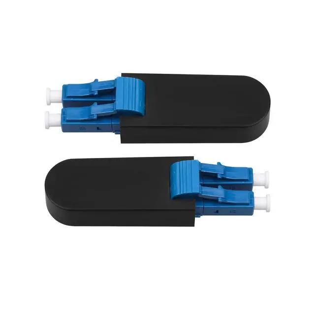 Alt view image 2 of 6 - 10 Pack LC/UPC Fiber Optic Loopback Adapter 9/125 Singlemode Optical Cable Test Adapter Connector for Testing Applications