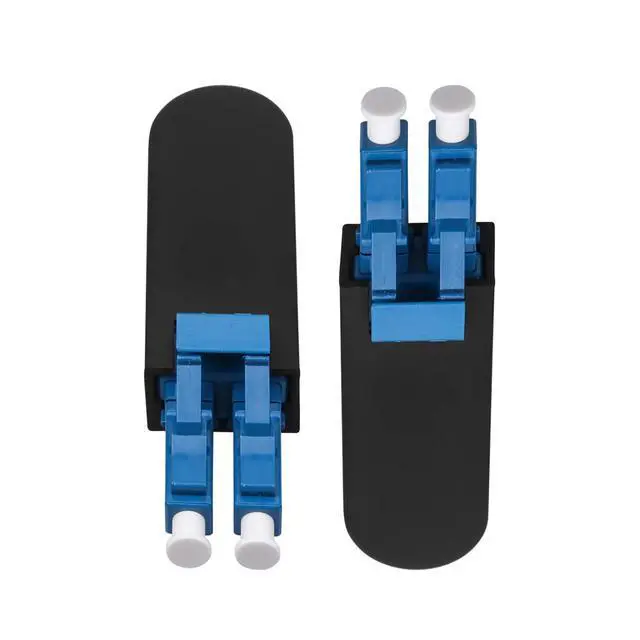 Alt view image 3 of 6 - 10 Pack LC/UPC Fiber Optic Loopback Adapter 9/125 Singlemode Optical Cable Test Adapter Connector for Testing Applications