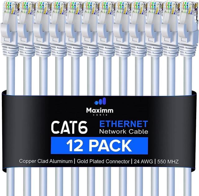  Maximm Cat 6 Ethernet Cable 250 Ft,Cat6 Cable, LAN