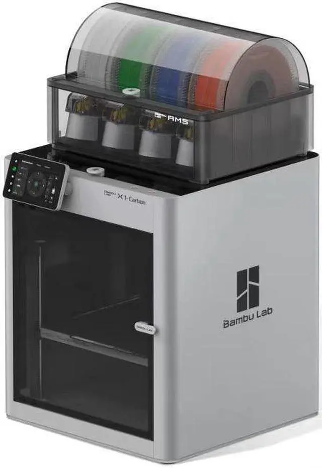 Main image of Bambu Lab 3D Printer X1 Series Automatic leveling Large size High-speed multi-color Support 16 colors Home desktop grade X1-Carbon Combo