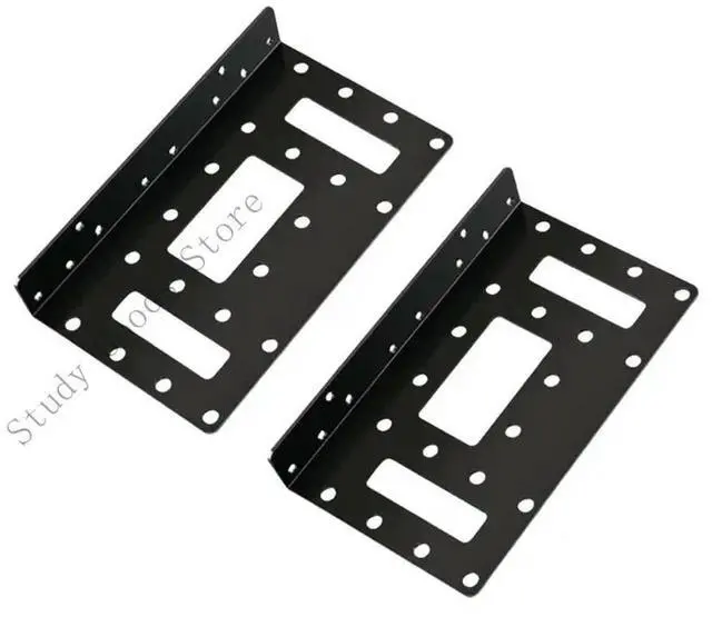 Alt view image 3 of 4 - High Capacity Drive Mounting Support 2.5inch 3.5inch SSD HDD Heat Dissipation Slot Assembly Mounting Expansion Bracket