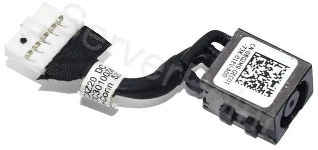 Main image of 8GJM9 08GJM9 DC Power Input Jack with Cable For Latitude 7480 7490
