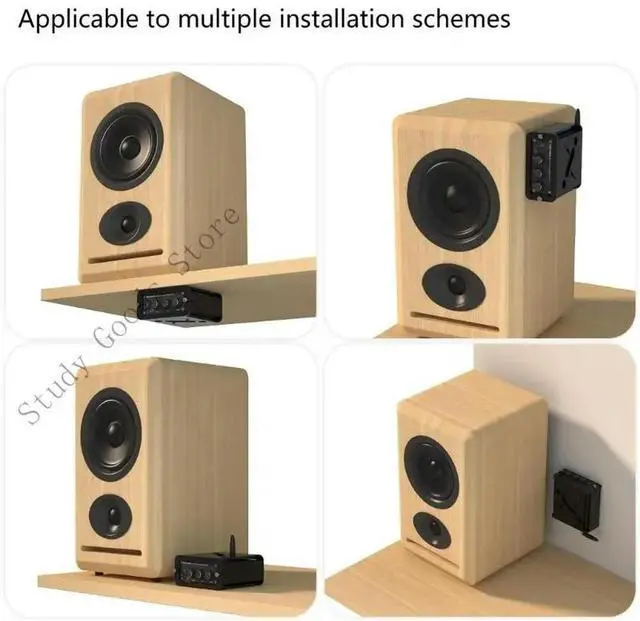 Alt view image 4 of 4 - Acrylic Rack HIFI Decoders Amplifier Headphone Amplifier Rack Storage Storage Rack Base Placement for BT20A Home Theater