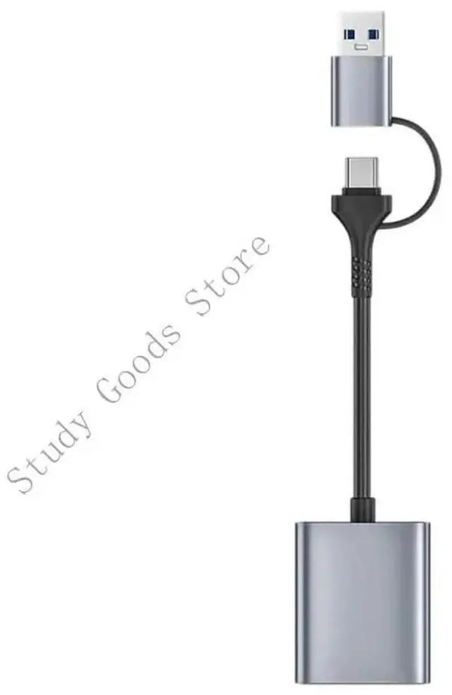 Alt view image 4 of 4 - Aluminum CFast2.0 Card Reader USB Type C For DSLR Cameras Computers Laptops