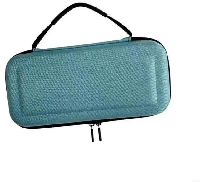 Main image of Game Console Bag Scratchproof Storage Box for 2 Protector Case with Handle and Mesh Pocket Travel Carrying