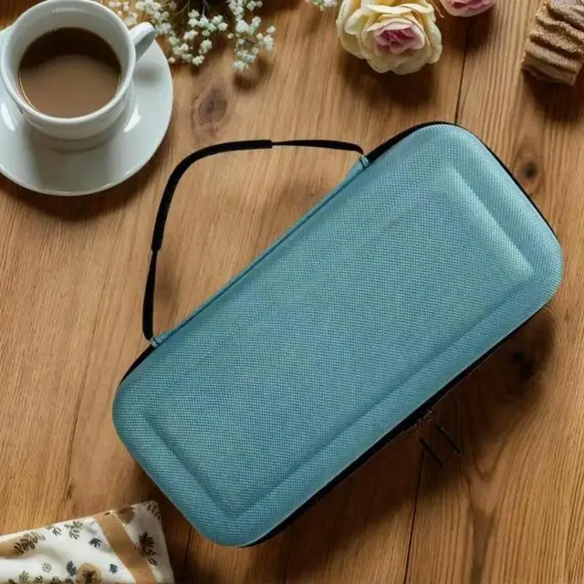 Alt view image 2 of 2 - Game Console Bag Scratchproof Storage Box for 2 Protector Case with Handle and Mesh Pocket Travel Carrying