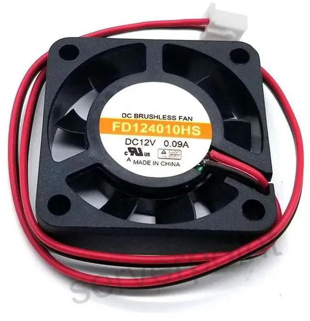 Main image of DC12V 0.09A 40x40x10mm For Y.S.TECH FD124010HS 2Pin Server Cooling Fan