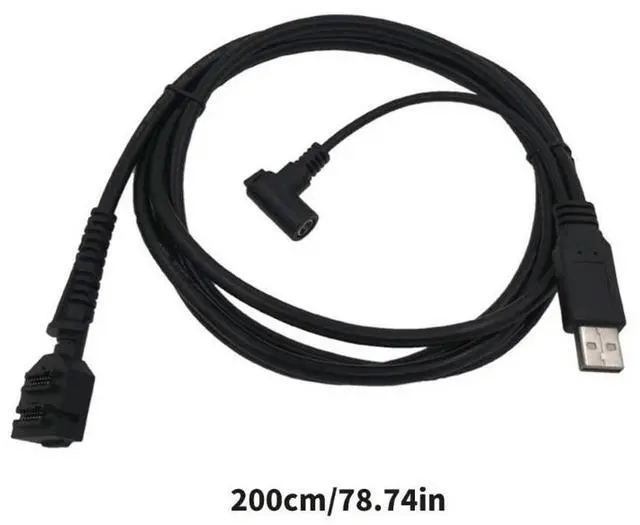 Alt view image 2 of 2 - Efficient Double 14pin IDC DC5521 Female Power to USB 2.0 Cable for VX805 VX805