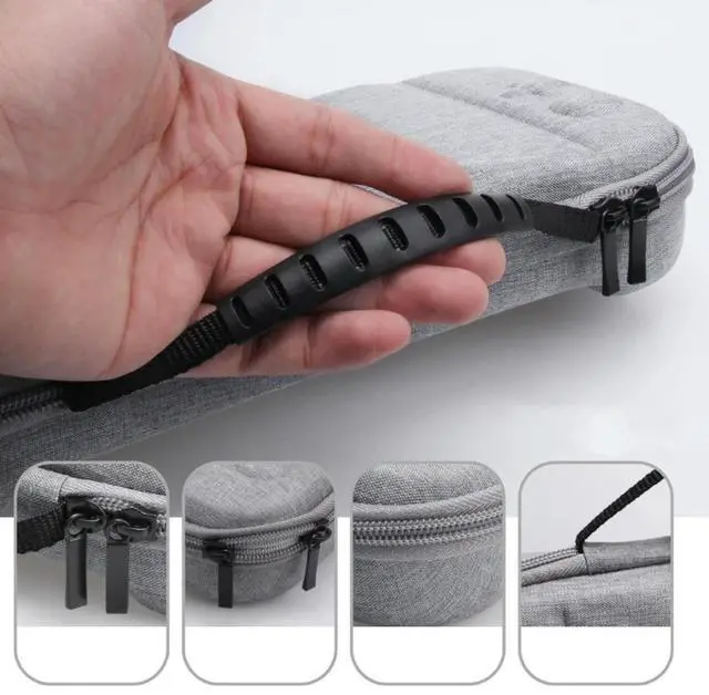 Alt view image 2 of 2 - Large Capacity Case for Game Console Antiscratch Carrying Bag Shockproof