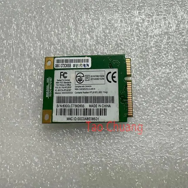 Alt view image 2 of 2 - FORP300 P305 RTL8187L MINI-PCIe Wireless WiFi LAN Card 802.11b/g RTL8187