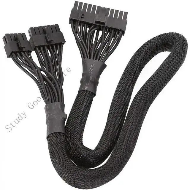 Alt view image 3 of 4 - 14+10Pin to 24PinATX Power Cable for AX1500I AX1200I AX860I AX760I for DIY and Modded PC High performances Cable