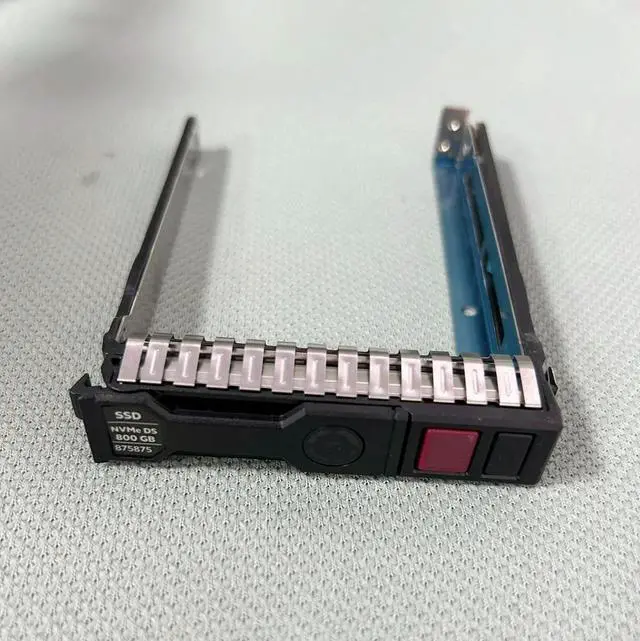 Alt view image 3 of 4 - 727695-001 2.5" U.2 SFF PCIe NVMe HotSwap HDD Caddy Tray Sled For G10 Gen10 651699-003 with Screws