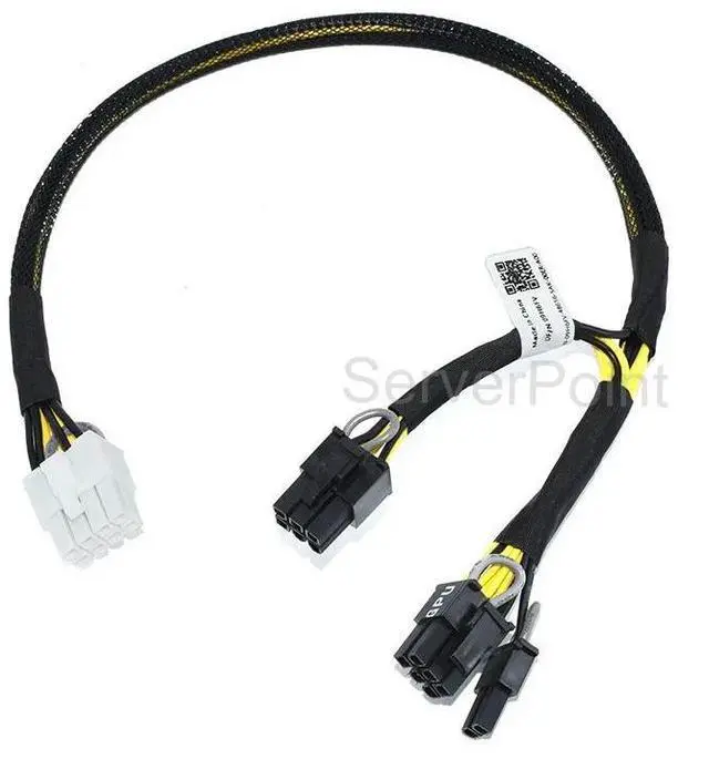 Alt view image 2 of 2 - Well Tested Split GPU Power Cable N08NH 9H6FV For Poweredge R720 R730 R740 R7910 0N08NH 09H6FV