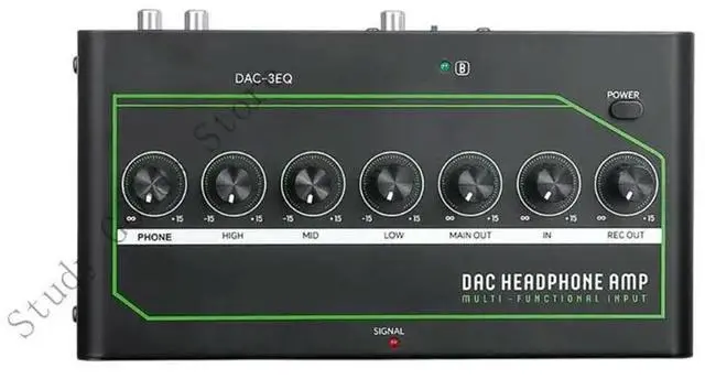 Alt view image 3 of 4 - Compactly HiFi Amplifier For Gaming PC USB C Opticals 3.5mm Auxs Input