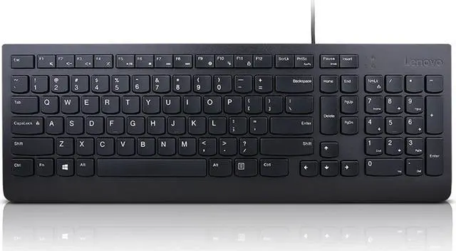 Main image of Lenovo Essential Wired Keyboard (Black) - US English