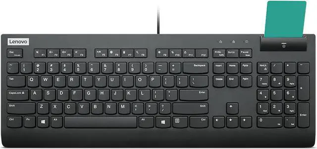 Main image of Lenovo Smartcard Wired Keyboard II - US English