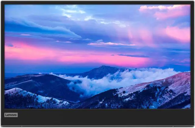Alt view image 4 of 20 - Lenovo L15 15.6" Full HD LED 60Hz Mobile tilt up to 90-degrees USB-C - Low Blue Light Certified USB-C 6ms response time Portable Monitor