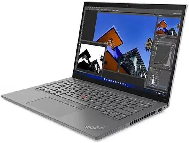 Alt view image 5 of 5 - Lenovo Notebook ThinkPad T14 AMD Gen 3 Laptop, 14" IPS 60Hz, Ryzen 7 PRO 6850U, AMD Radeon 680M, 16GB, 256GB SSD