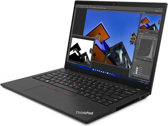 Alt view image 3 of 20 - Lenovo Laptop ThinkPad T14 Gen 3 AMD Ryzen 7 PRO 6850U 16GB Memory 512 GB PCIe SSD AMD Radeon 680M 14.0" On-cell, 10-point Multi-touch Windows 11 Pro 64-bit 21CF003TUS