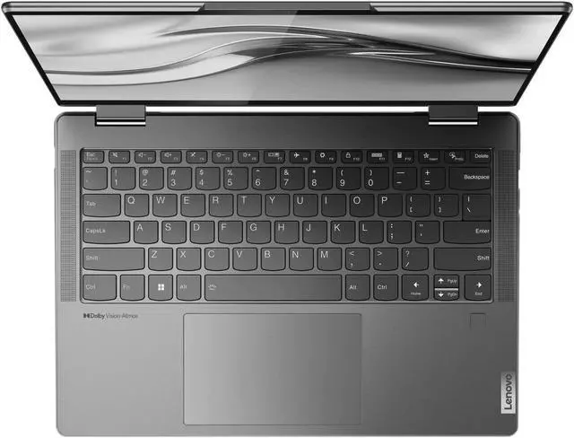 Alt view image 6 of 7 - Lenovo Yoga 7i Laptop, 14.0" IPS Touch LED Backlight, i7-1255U, Iris Xe Graphics eligible, 16GB, 1TB, Win 11 Home